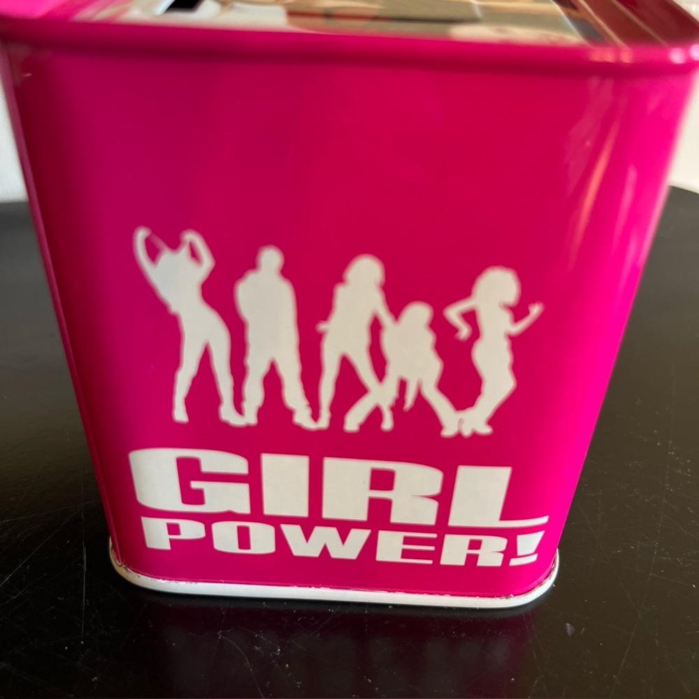 Vintage 1997 New Spice Girls pink Coin Bank RARE Mint Conditon 3.5”x3” - Picture 3 of 5
